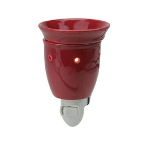 1 Vanilla Scented Disc Night Light Fragrance Warmer Green Design